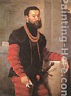 Giovanni Battista Moroni Portrait of a Soldier painting